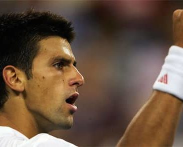 Novak Djokovic- number one men's tennis player in the world- Serbian