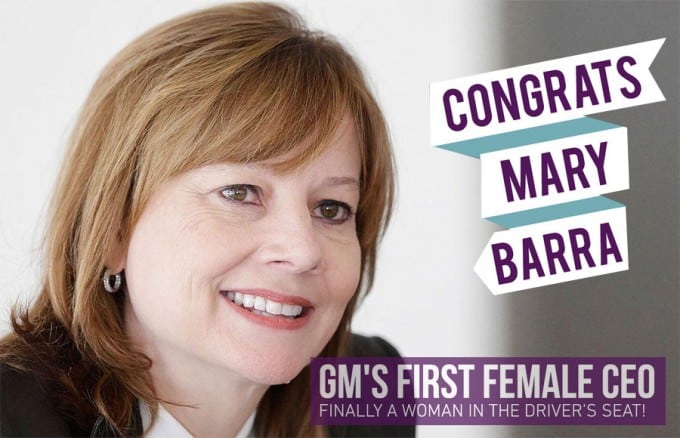 Mary Barra CEO at GM