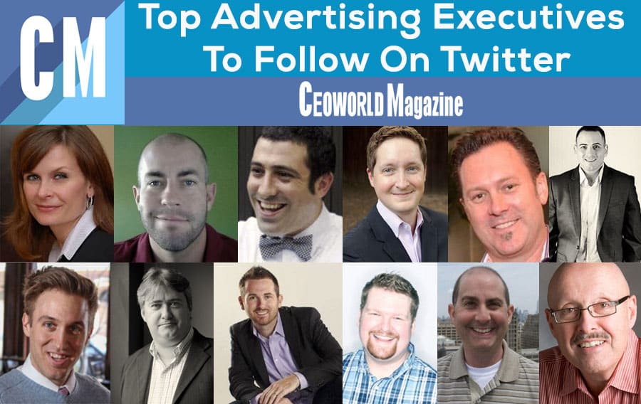 Top Advertising Executives To Follow On Twitter