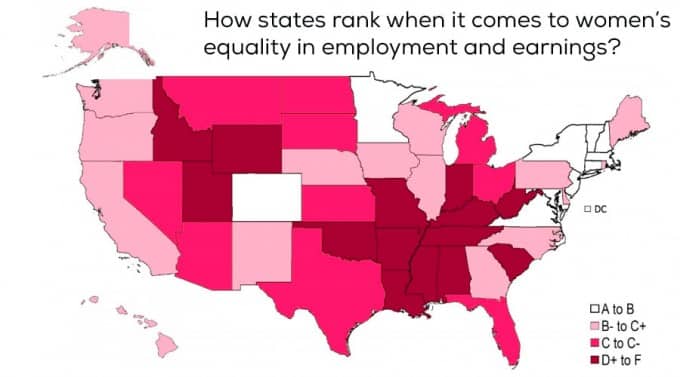 Best And Worst States For Women To Work In America: Employment ...