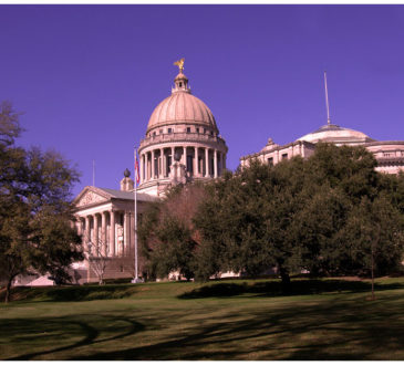 The Mississippi State Capitol in Jackson, Mississippi