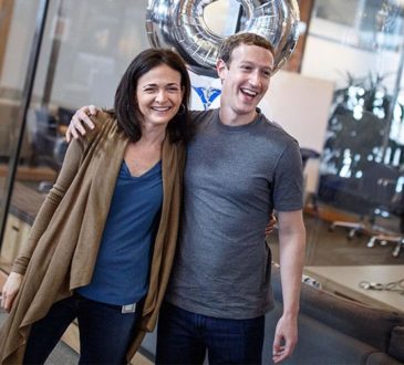 Sheryl Sandberg and Mark Zuckerberg