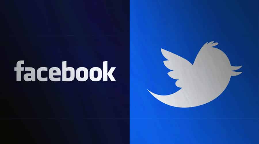 Facebook And Twitter