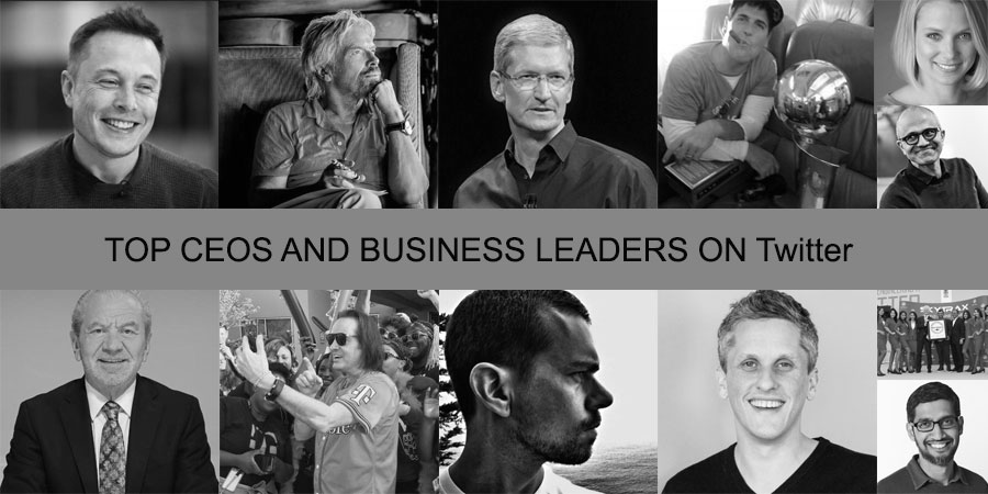 Top CEOs And Business Leaders On Twitter: You Should Be Following