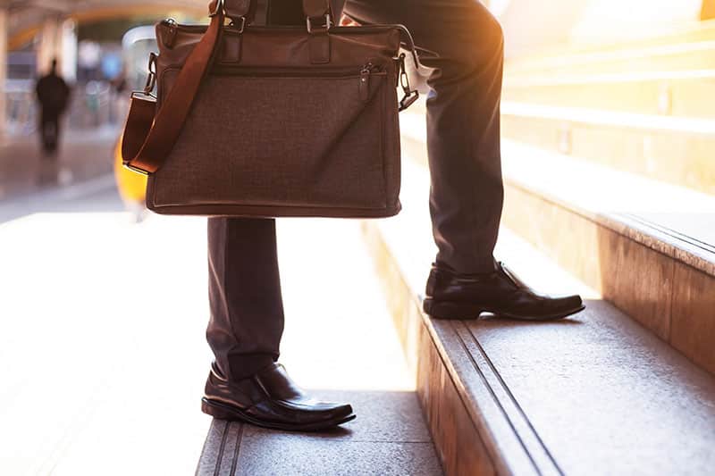 Roll up to work in style with these office bags for men