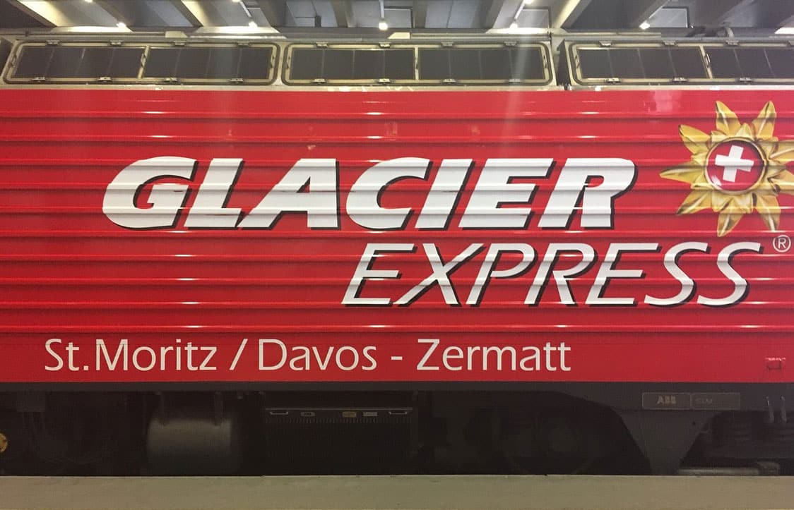 Glacier Express Zermatt, Switzerland
