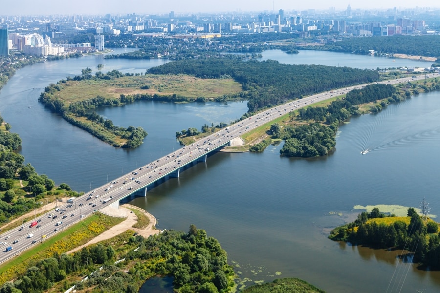 M9 highway Baltic, Highway, Moscow, Russia
