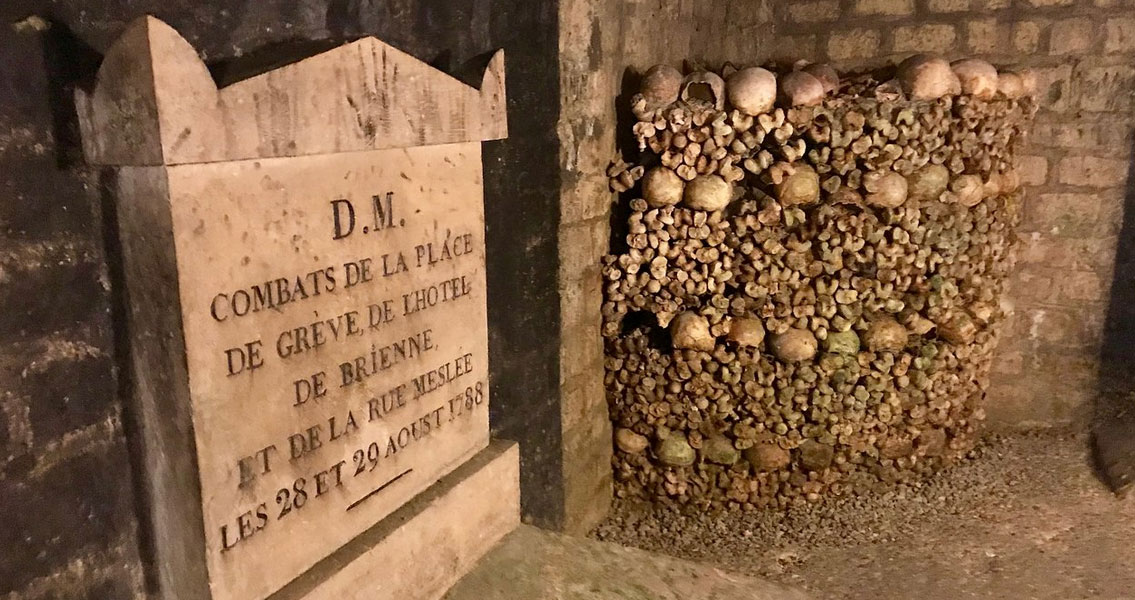 The Paris Catacombs, France