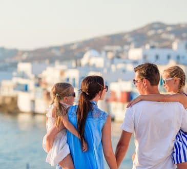Family vacation in Mykonos