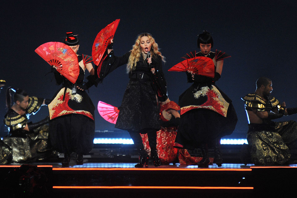 Famous pop singer Madonna