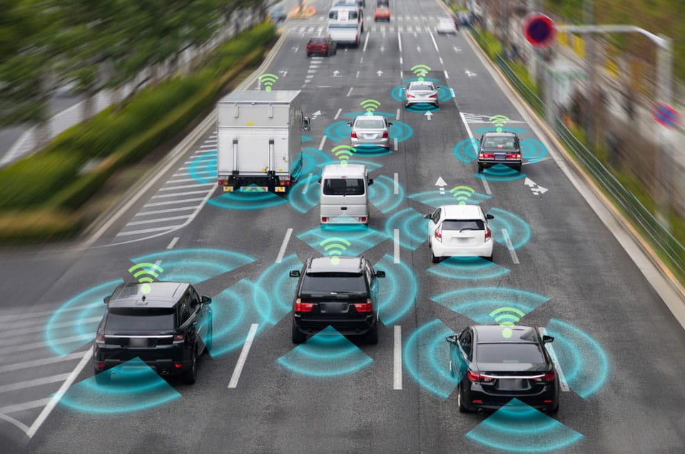 Connected and autonomous vehicles (CAVs)