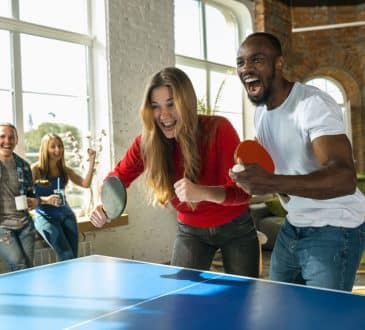 Tennis in workplace