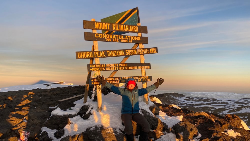 Climbing Kilimanjaro, Tanzania, Africa