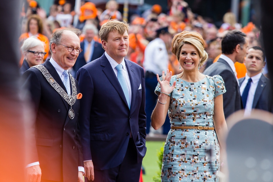 King Willem-Alexander and queen Maxima of The Netherlands