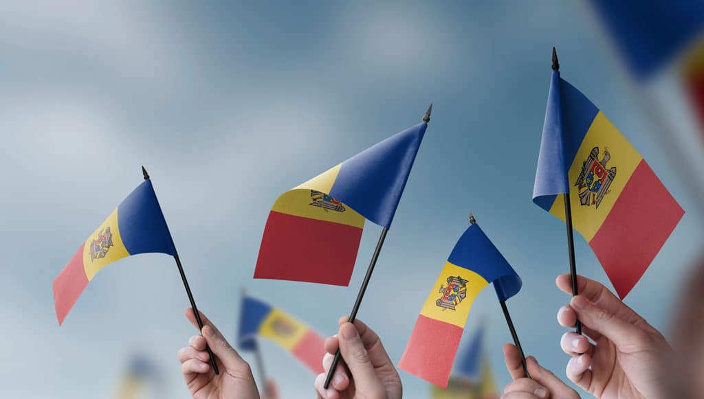 Moldova Flag